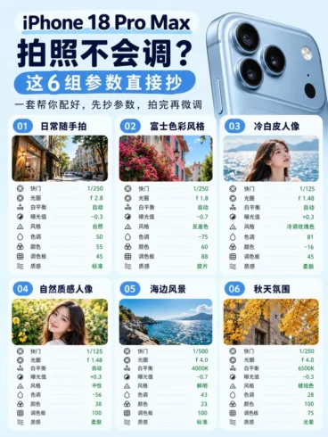 iPhone 18 Pro Max拍照怎么玩一篇讲明白-沐光橙香