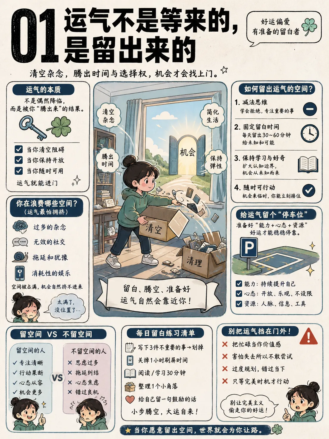 运气可以后天修炼，看懂不再坐等机会🍀