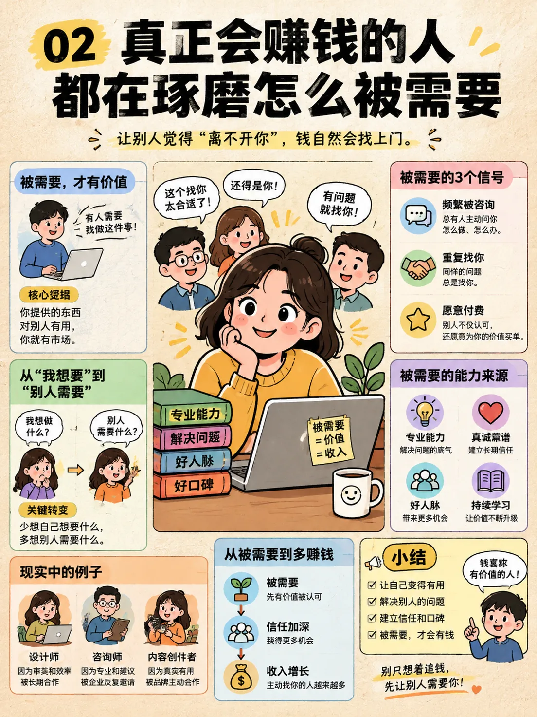 停止追钱！聪明人都是让钱主动上门💰