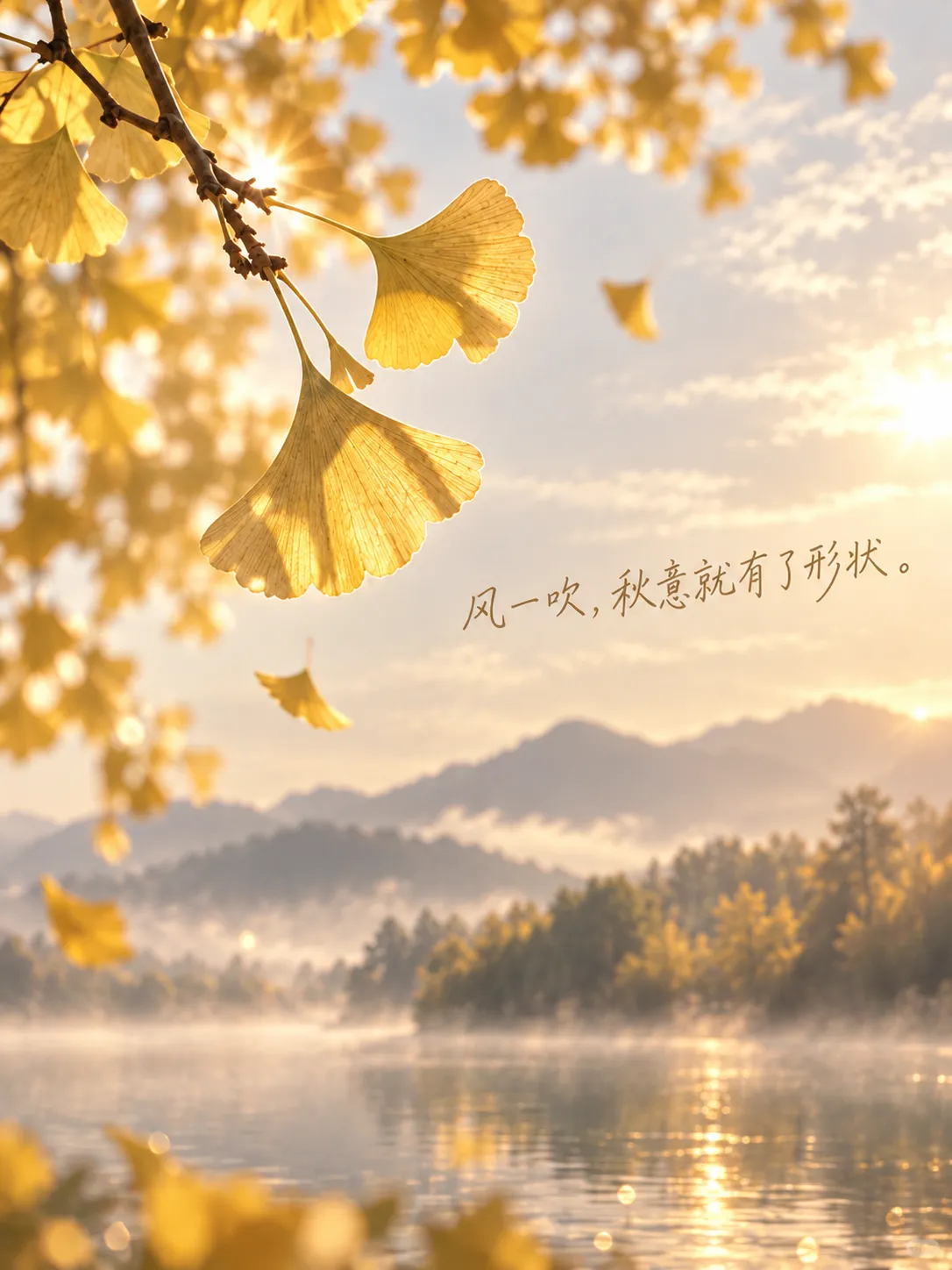 秋天把温柔，都藏进了银杏里 🍂