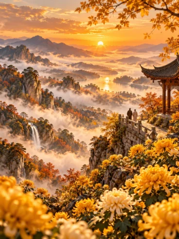 重阳｜去看一看高处的秋天 🍂-沐光橙香