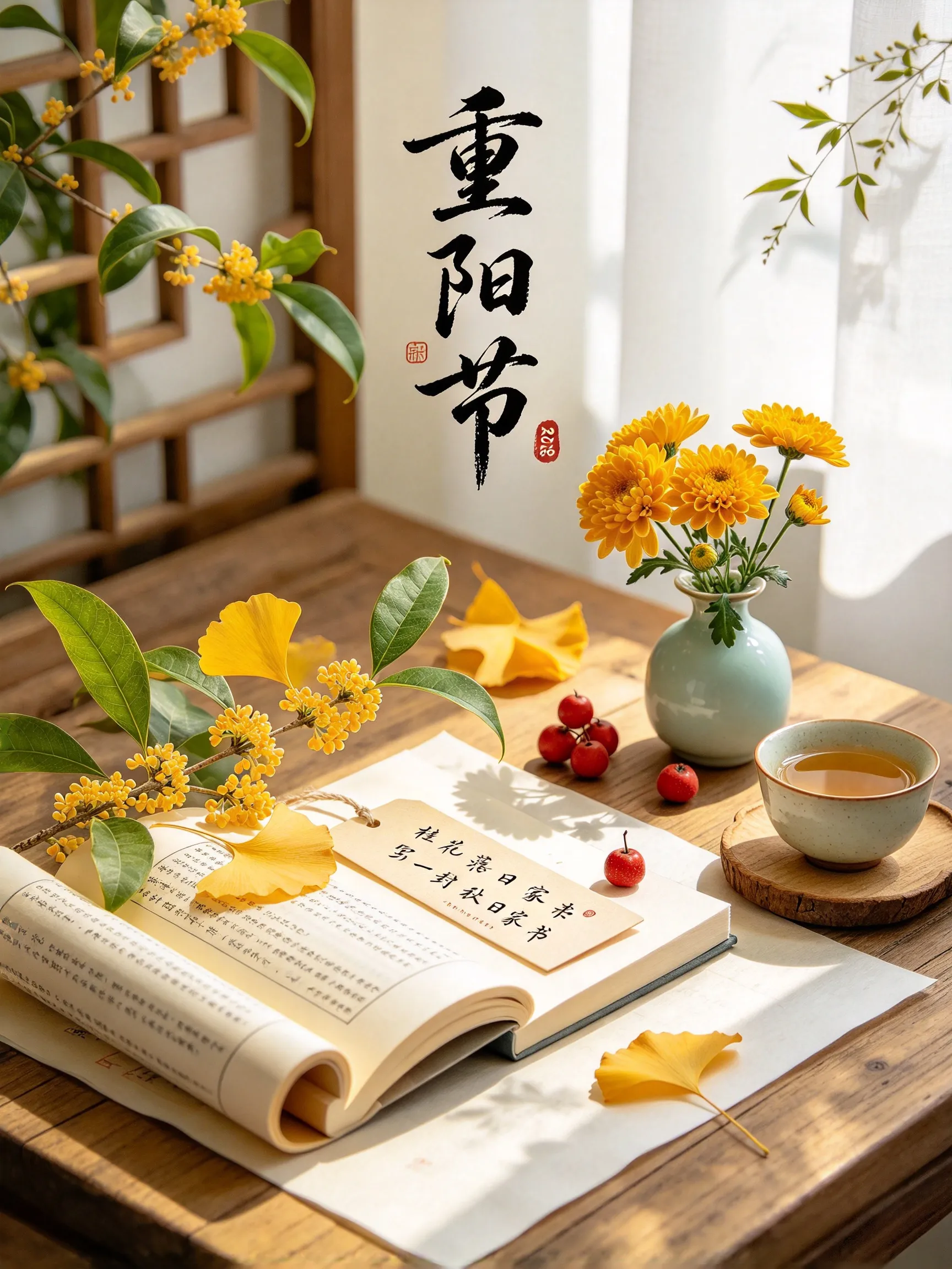 ²⁰²⁶/₁₀.₁₈ 重阳节朋友圈海报文案
