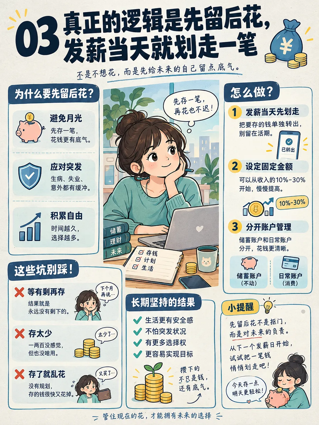 存不下💰不是你懒，是没搞懂这个底层逻辑
