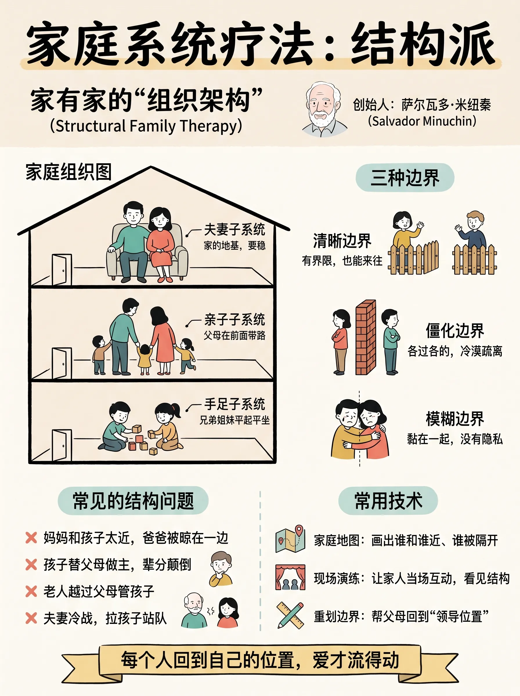 十张图读懂「家庭系统疗法」