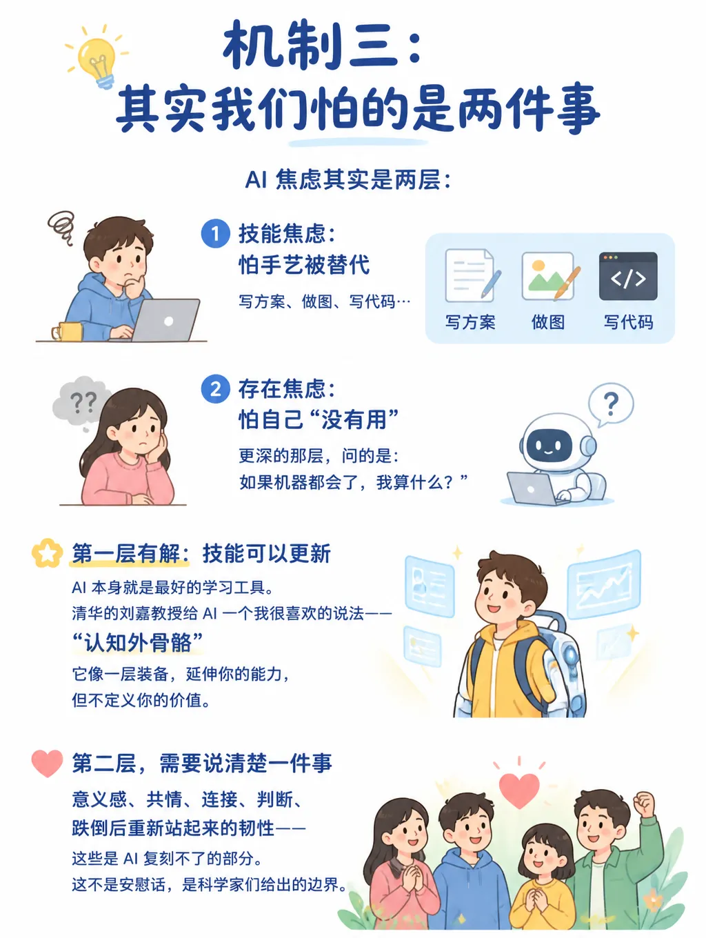 怕被AI优化？不是玻璃心，是机制