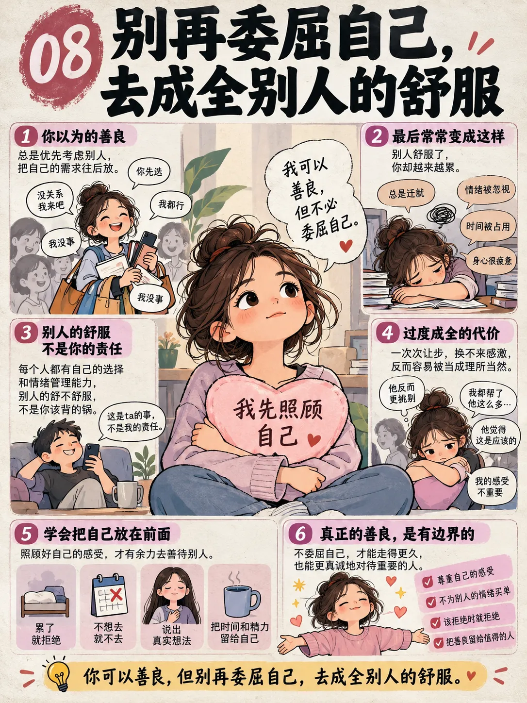 你的善良，正在被当成理所当然😔