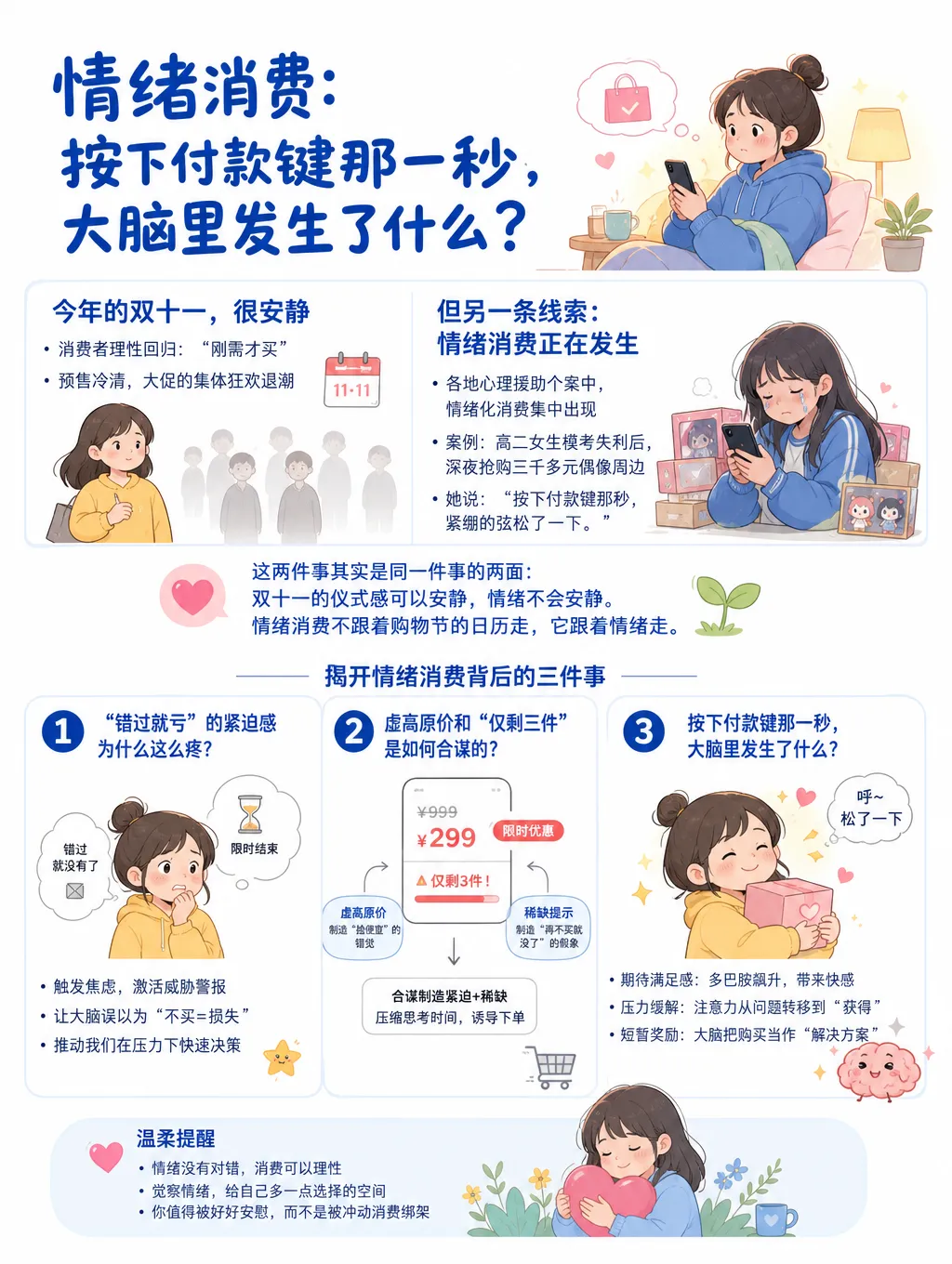 双十一按下付款键那秒,为什么会松一口气?