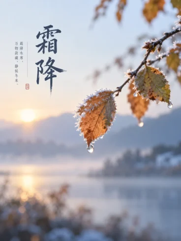 霜降🍁请查收秋天寄来的最后一封信-沐光橙香