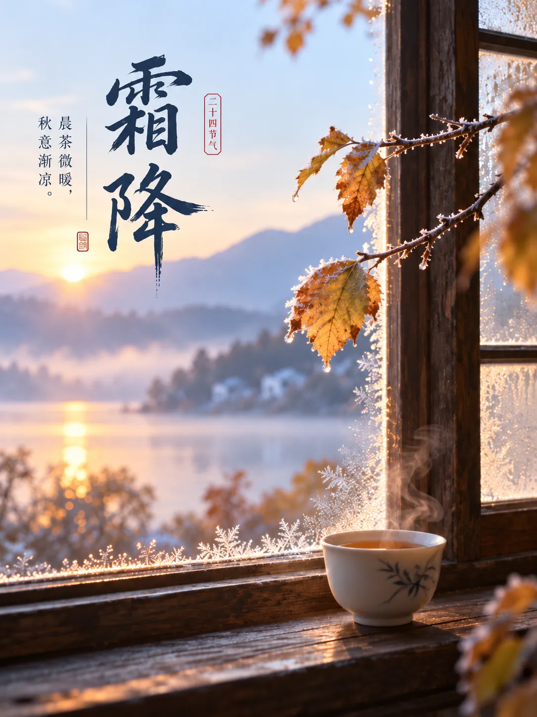 霜降🍁请查收秋天寄来的最后一封信