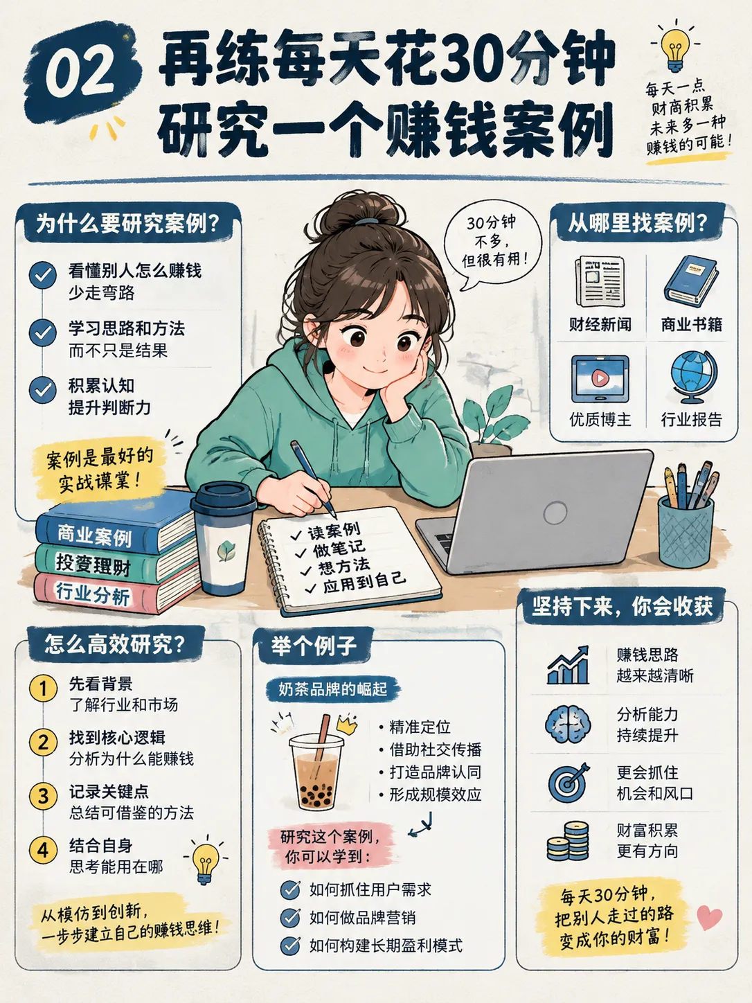 想要培养赚钱的能力，先从这3件事练起💰