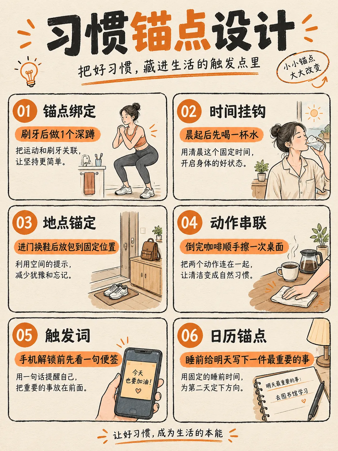搭建你的微小习惯系统｜成长不靠爆发✨