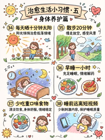 重启生活｜坚持这些小习惯，幸福感悄悄上涨-沐光橙香