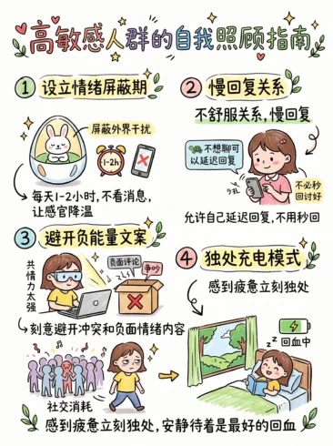 高敏感人群的自我照顾指南📝-沐光橙香