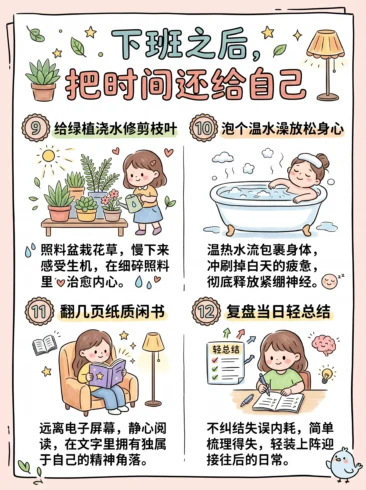下班之后，把时间还给自己🍲-沐光橙香