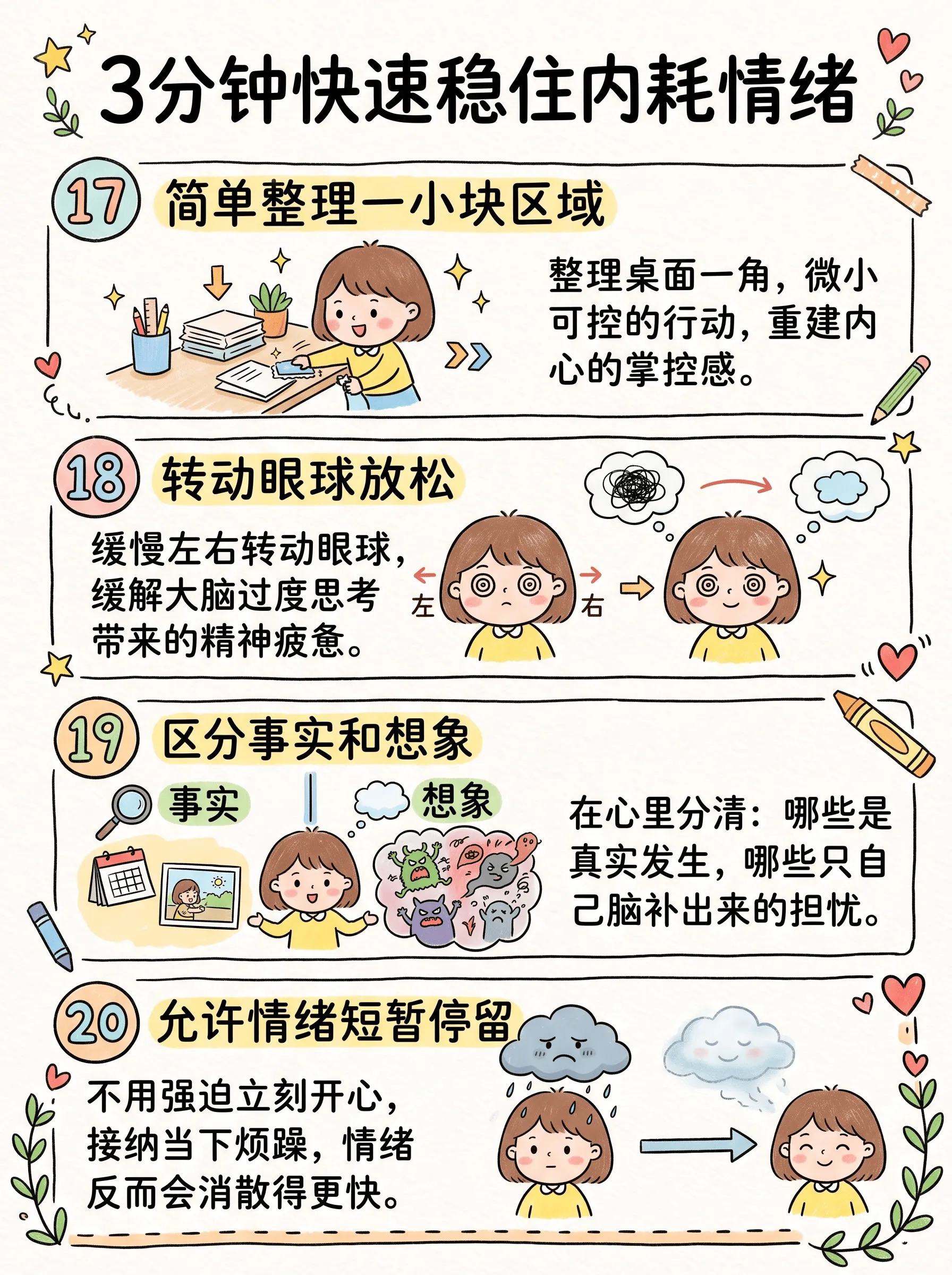 内耗急救法🌱｜3分钟快速稳住情绪