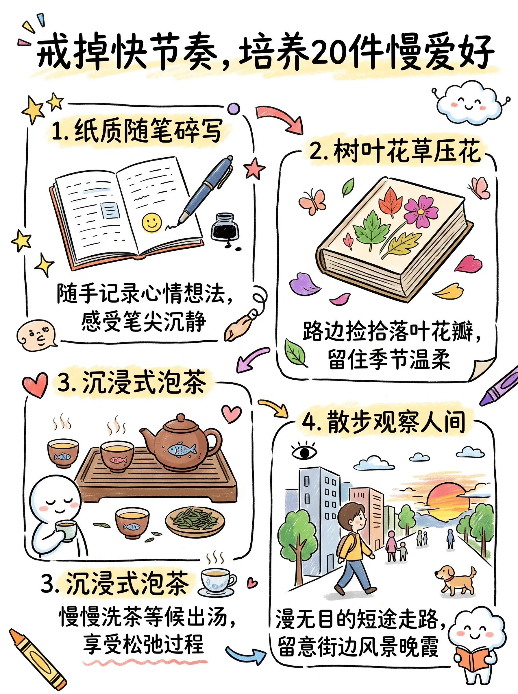 戒掉快节奏|20件低成本慢爱好
