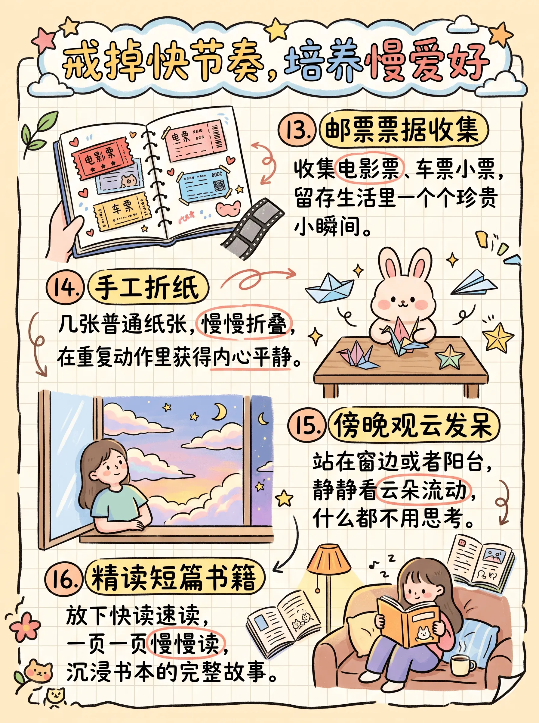 戒掉快节奏|20件低成本慢爱好