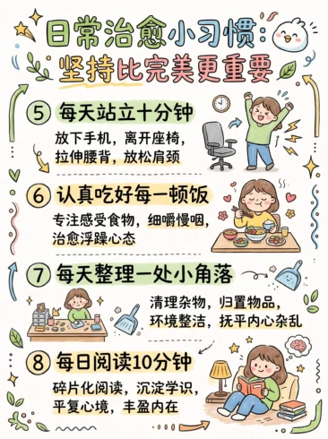 坚持去完成，比完美计划更治愈-沐光橙香