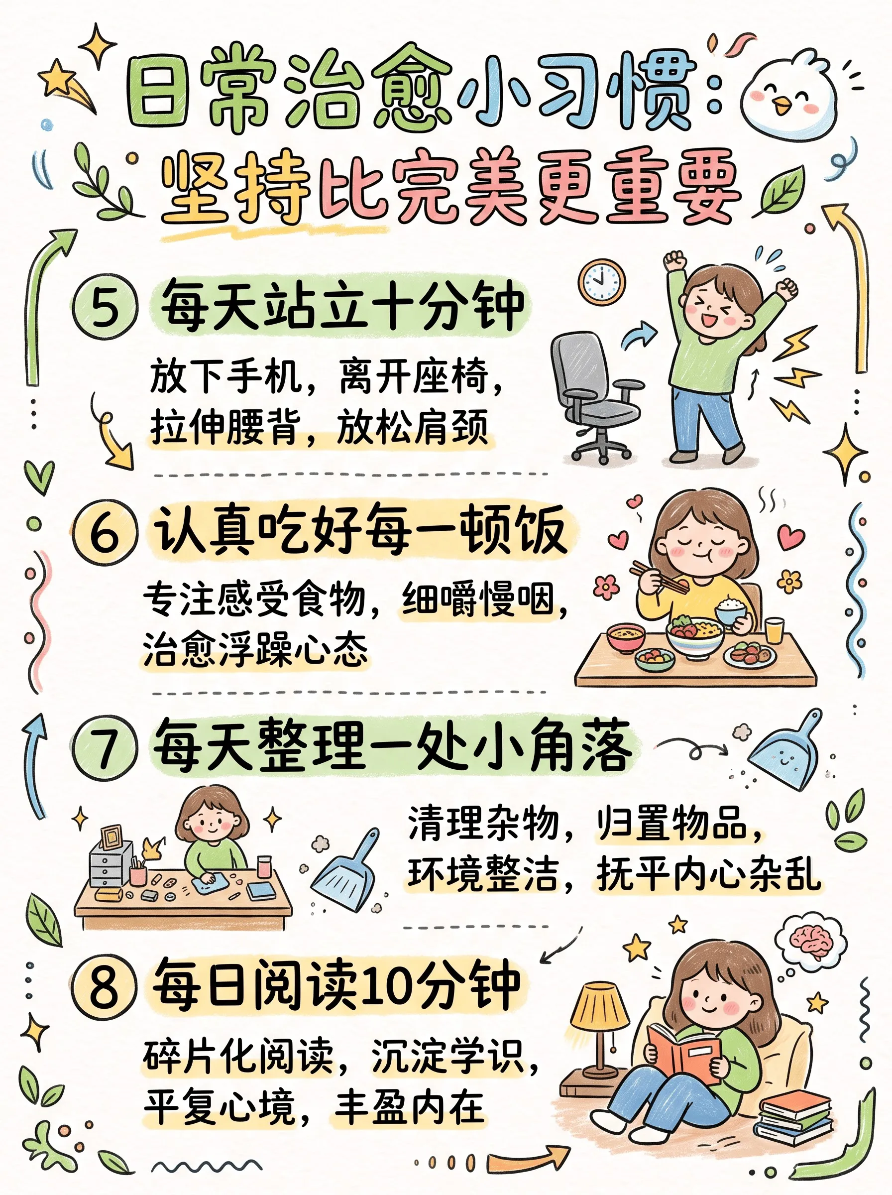 坚持去完成，比完美计划更治愈