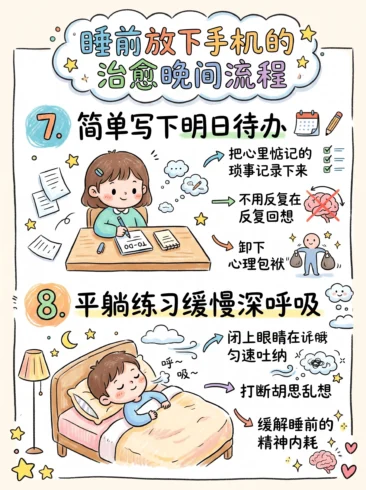睡前放下手机的治愈晚间流程🕰-沐光橙香