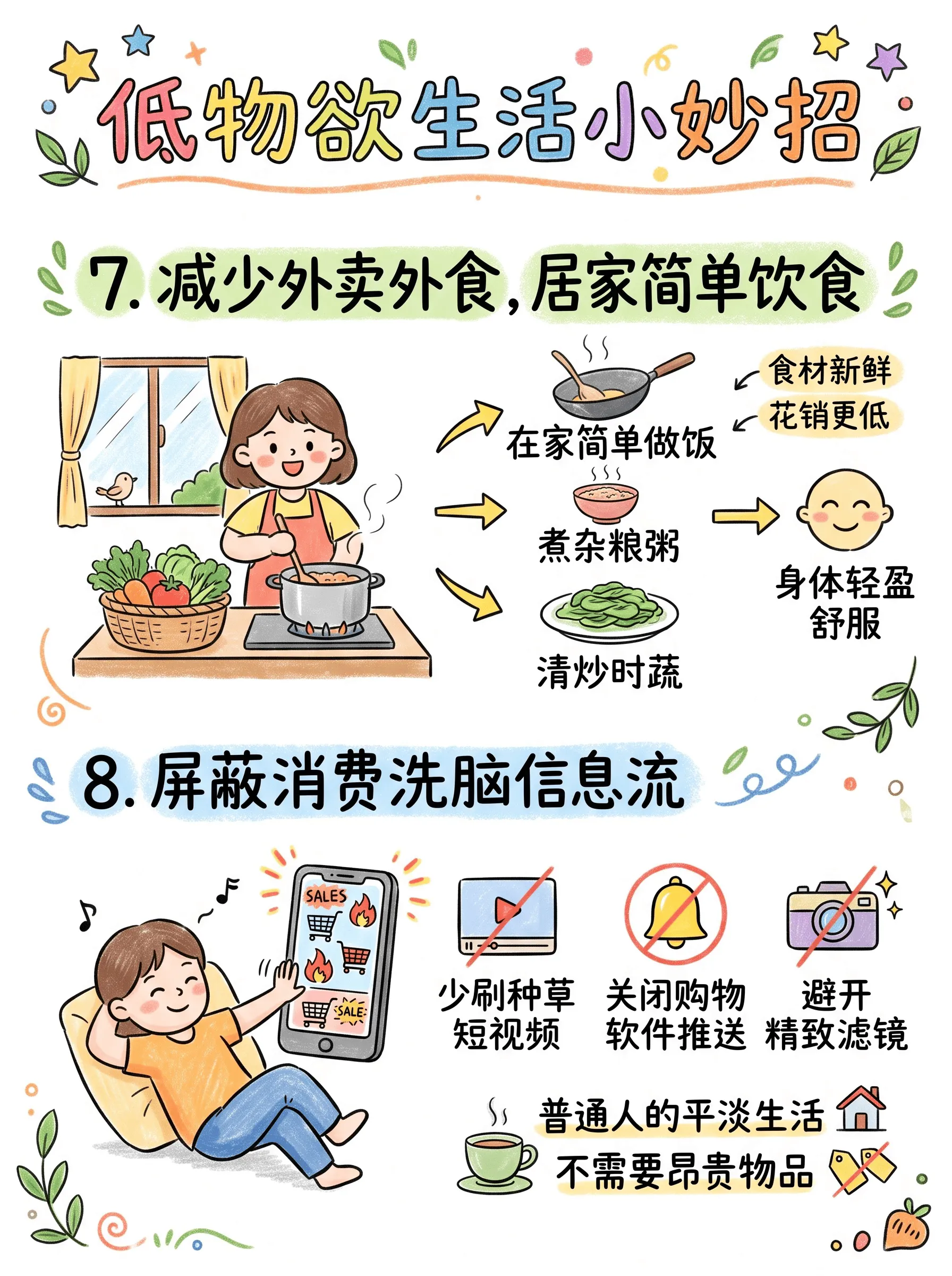 低物欲生活|越简单,越松弛自在🥥