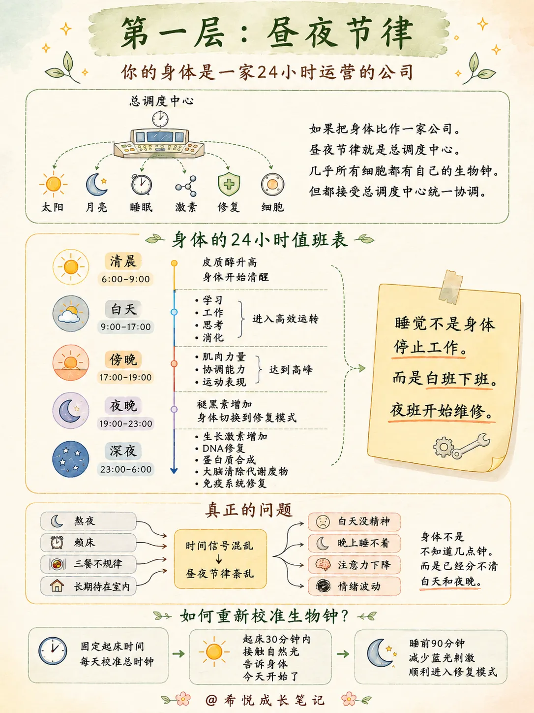 把身体当成一家公司来经营🏢