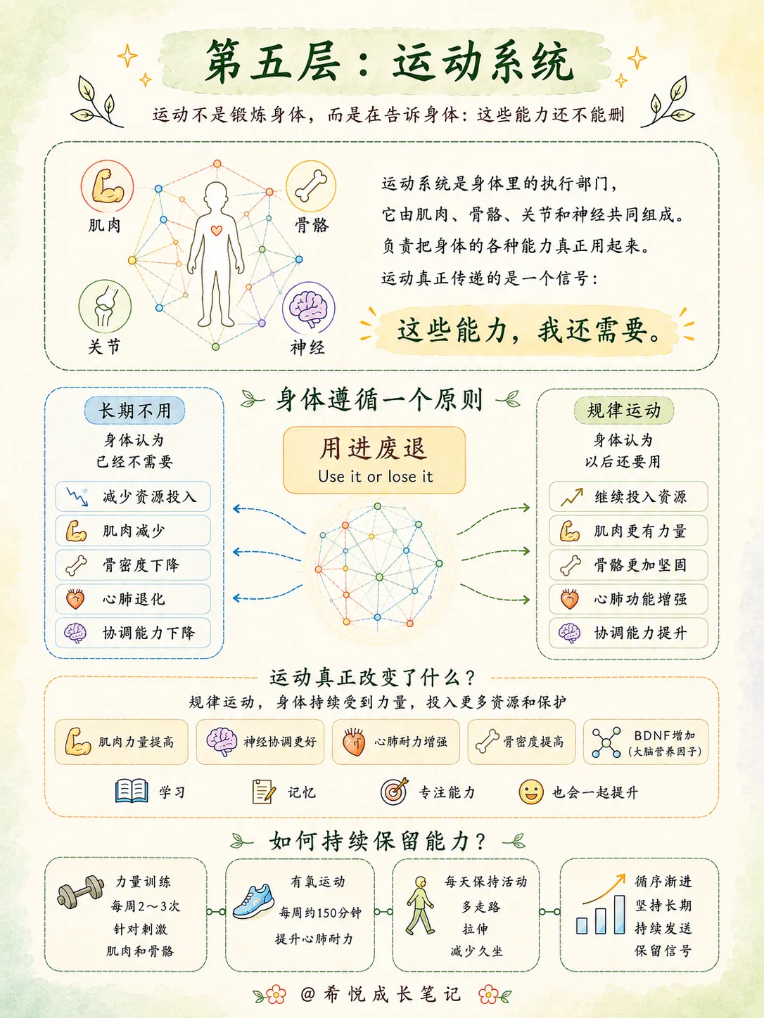 把身体当成一家公司来经营🏢
