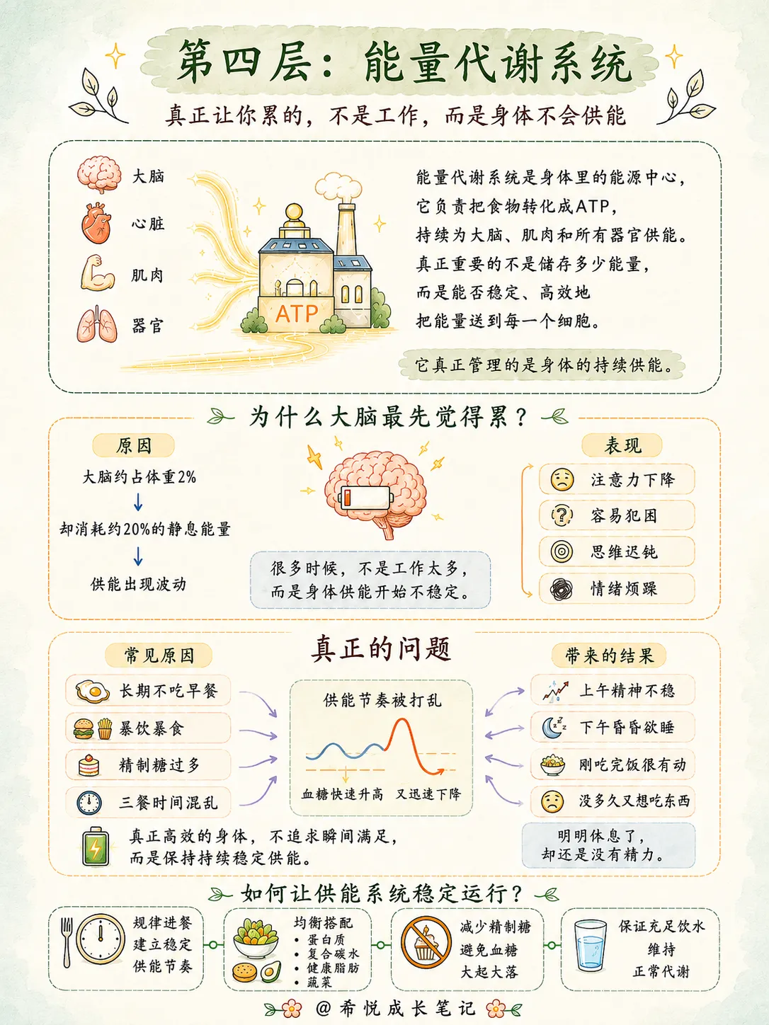 把身体当成一家公司来经营🏢