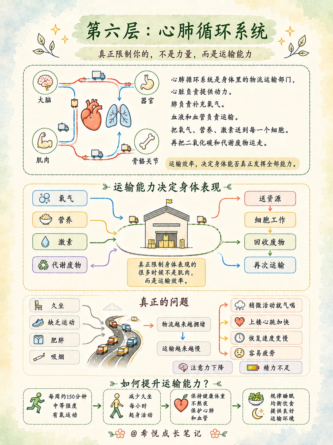 把身体当成一家公司来经营🏢