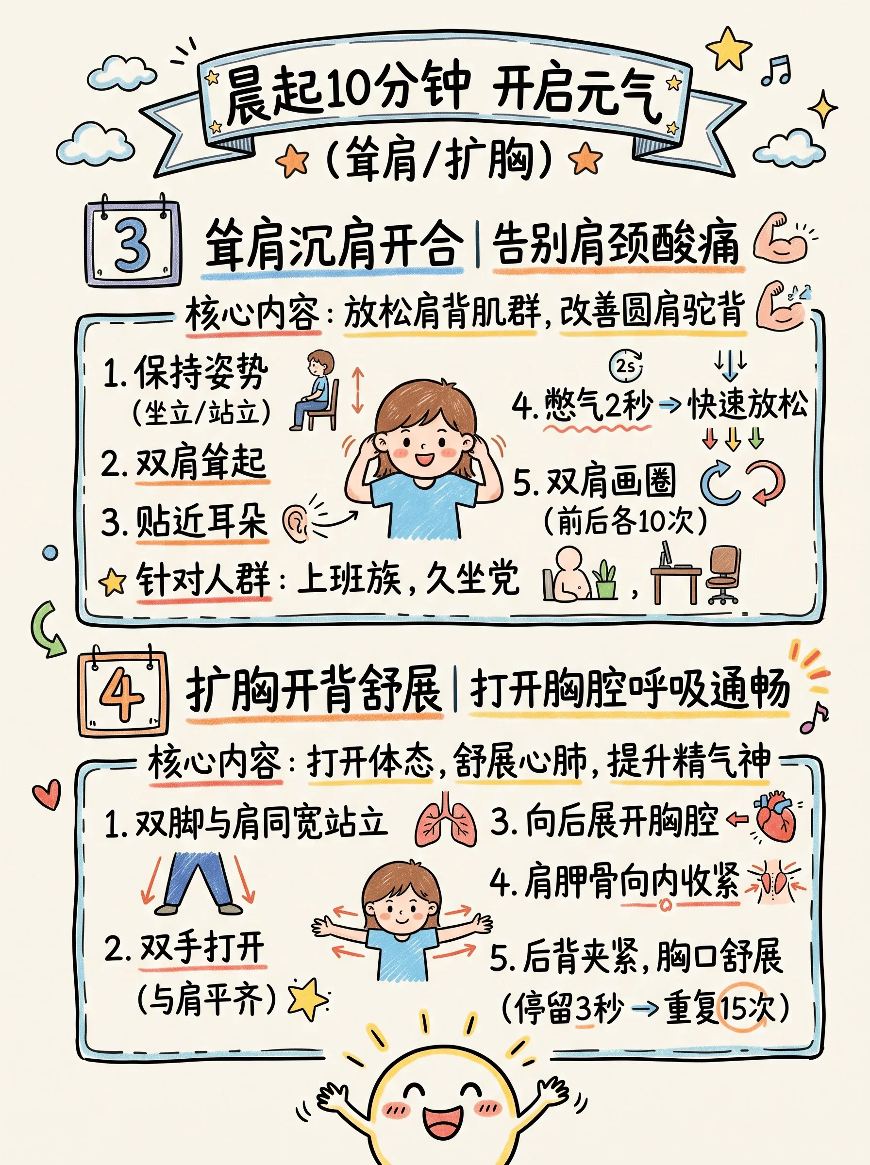 轻运动💚｜晨起10分钟开启元气
