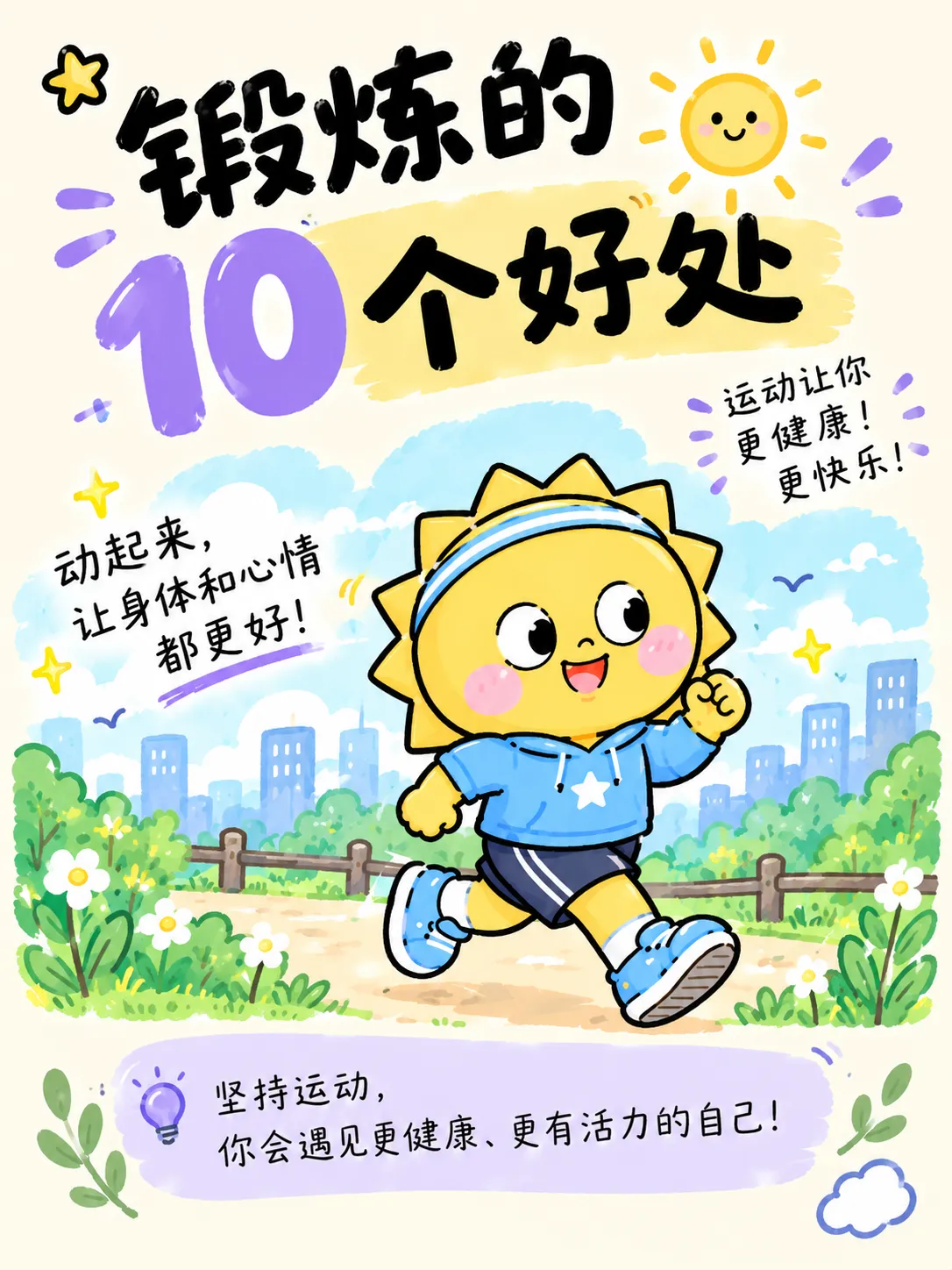 ☀️ 锻炼的10个好处｜让生活越来越有活力