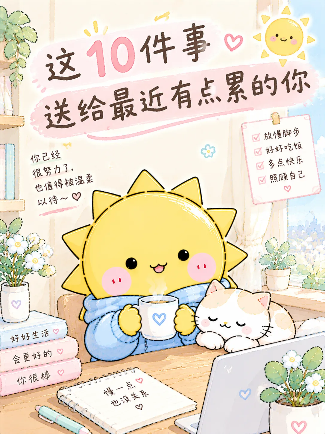 最近有点累？这10句话送给正在努力的你🌷
