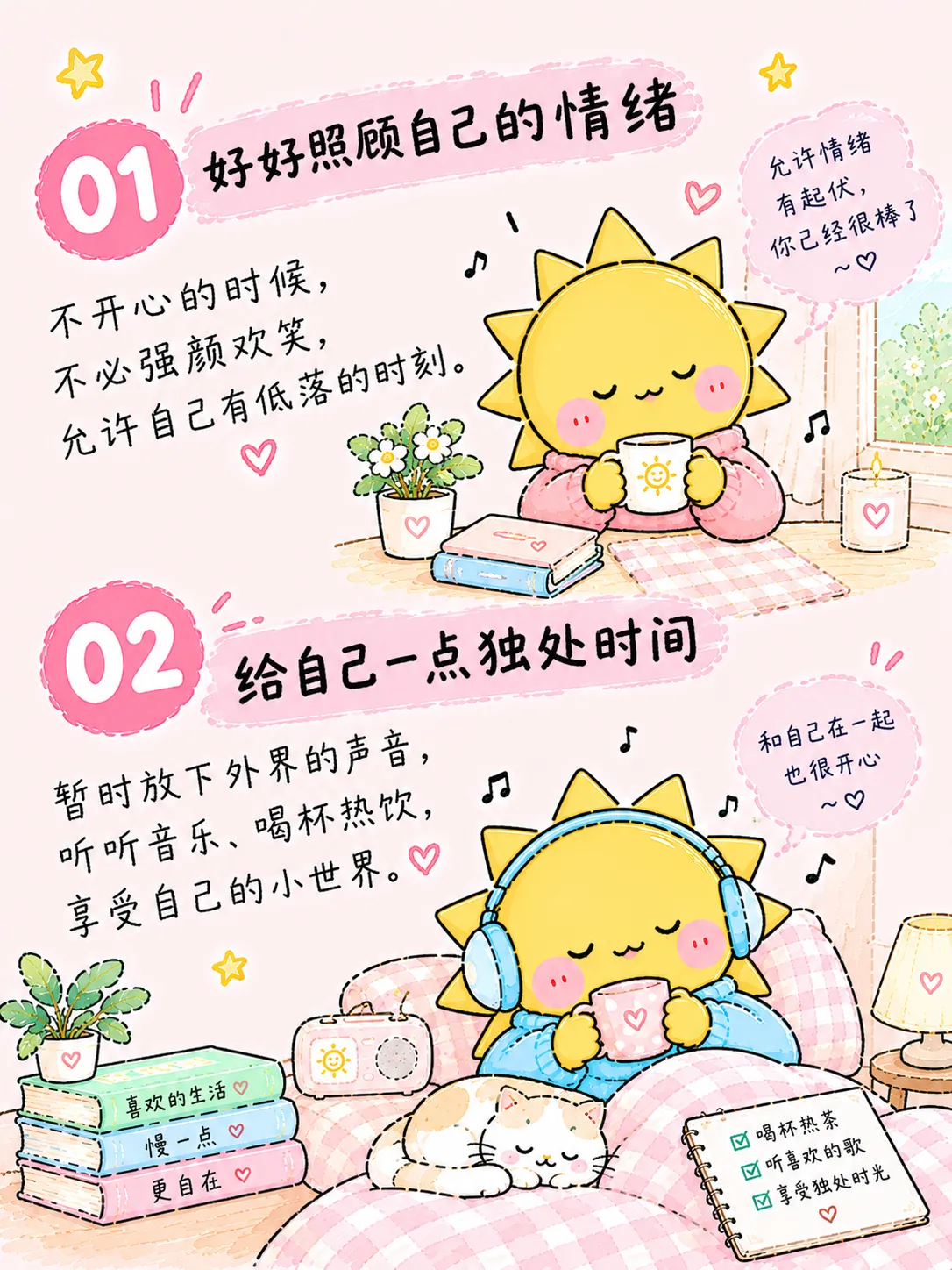🌷 学会爱自己的10件小事