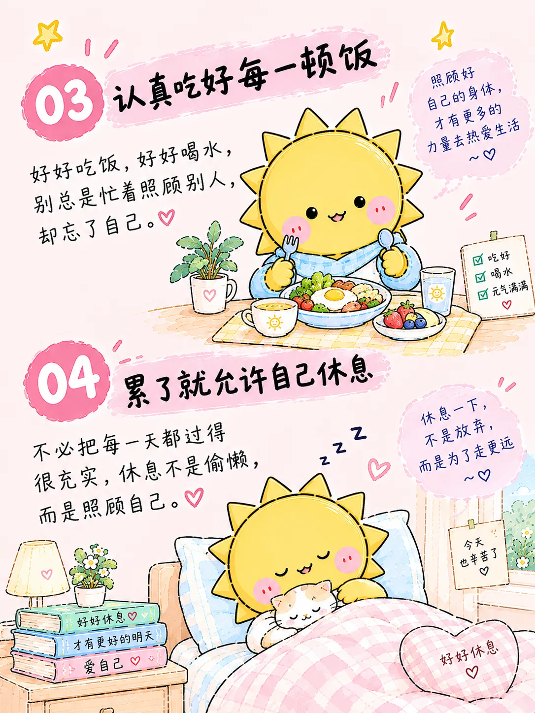 🌷 学会爱自己的10件小事