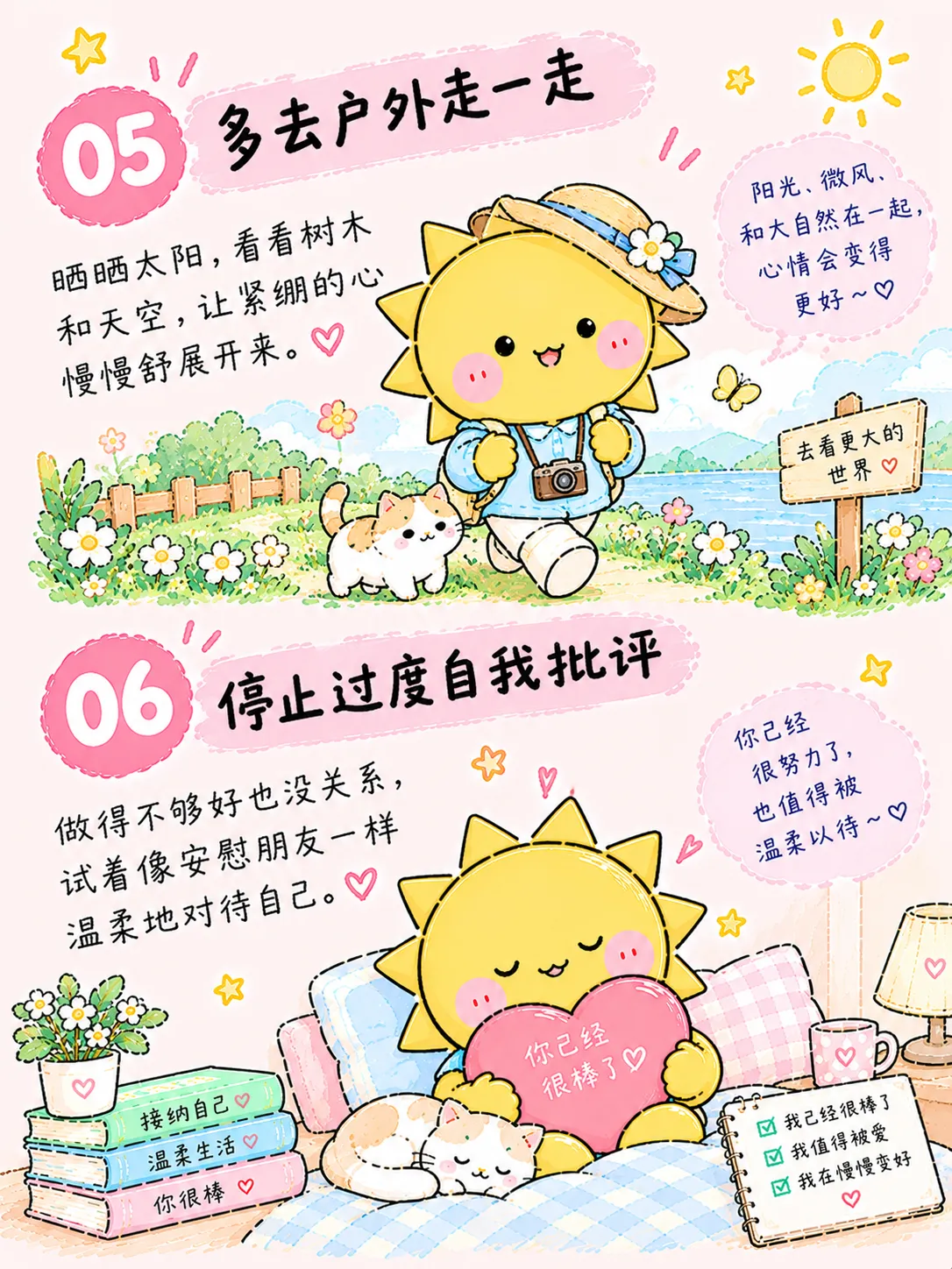 🌷 学会爱自己的10件小事