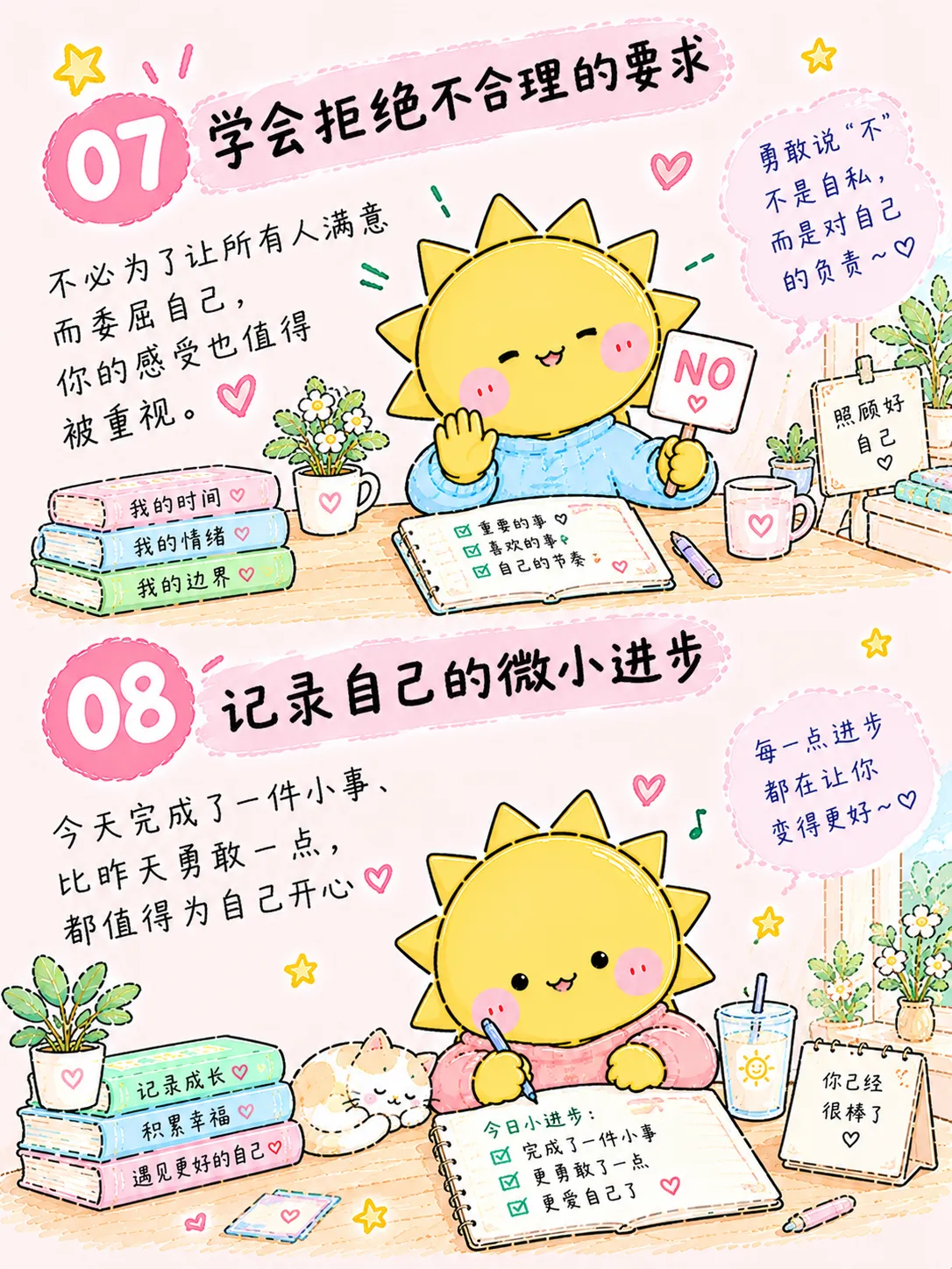 🌷 学会爱自己的10件小事