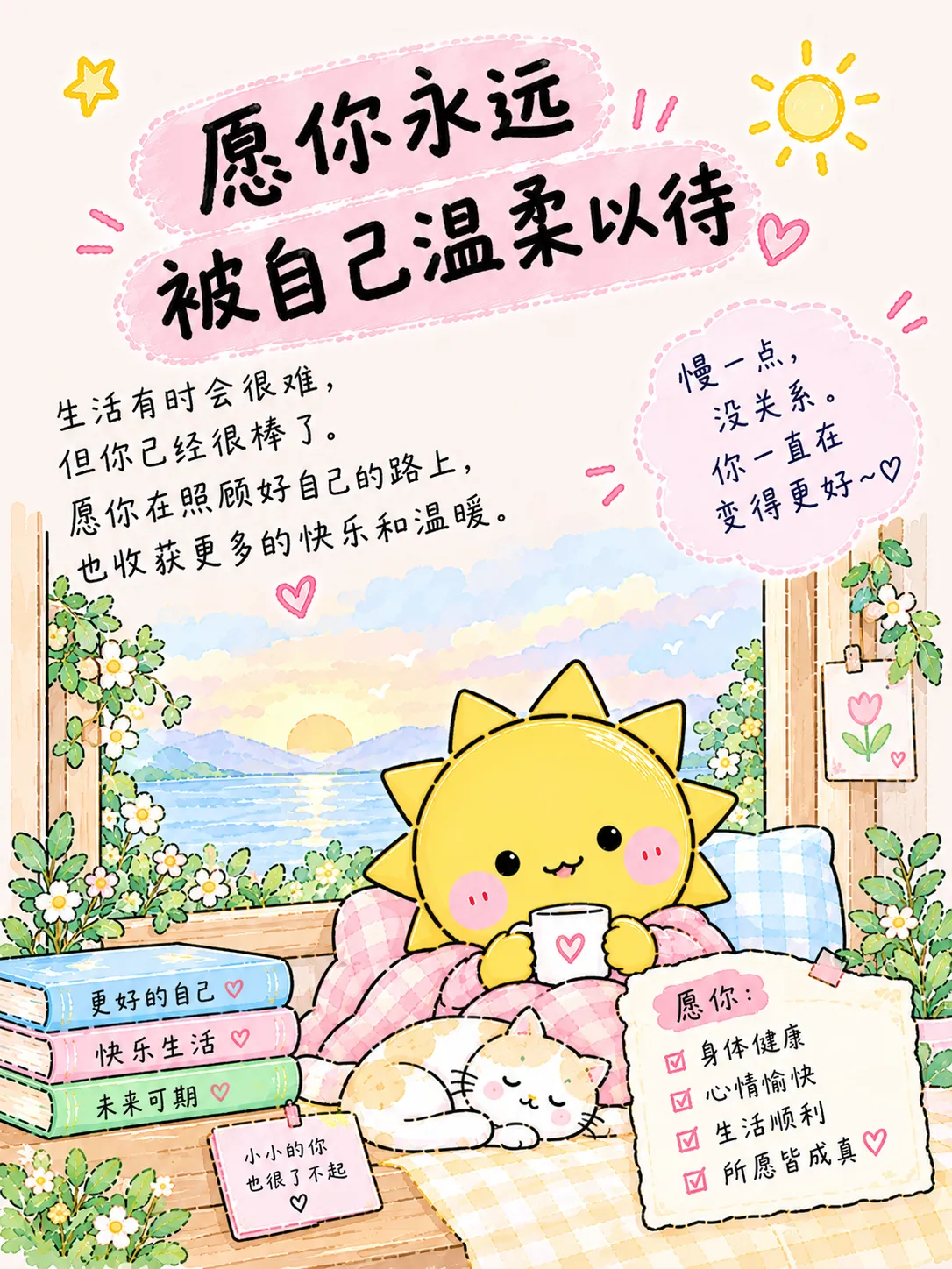 🌷 学会爱自己的10件小事