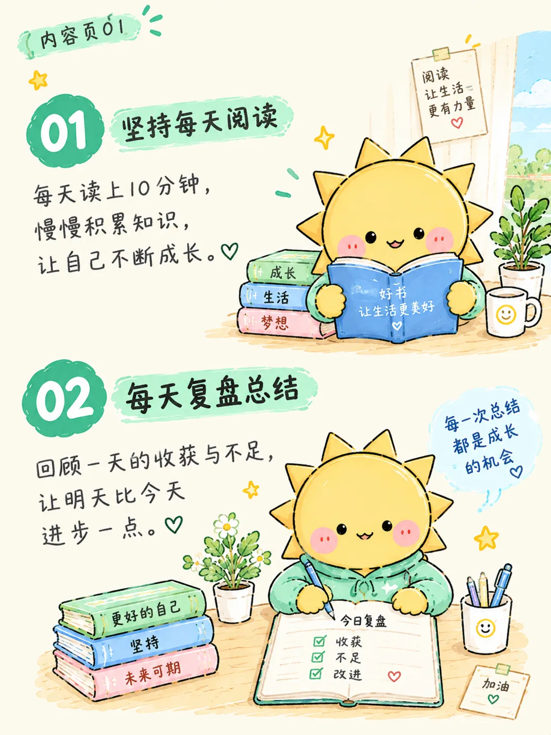 从今天开始,让自己一点点变优秀🌱