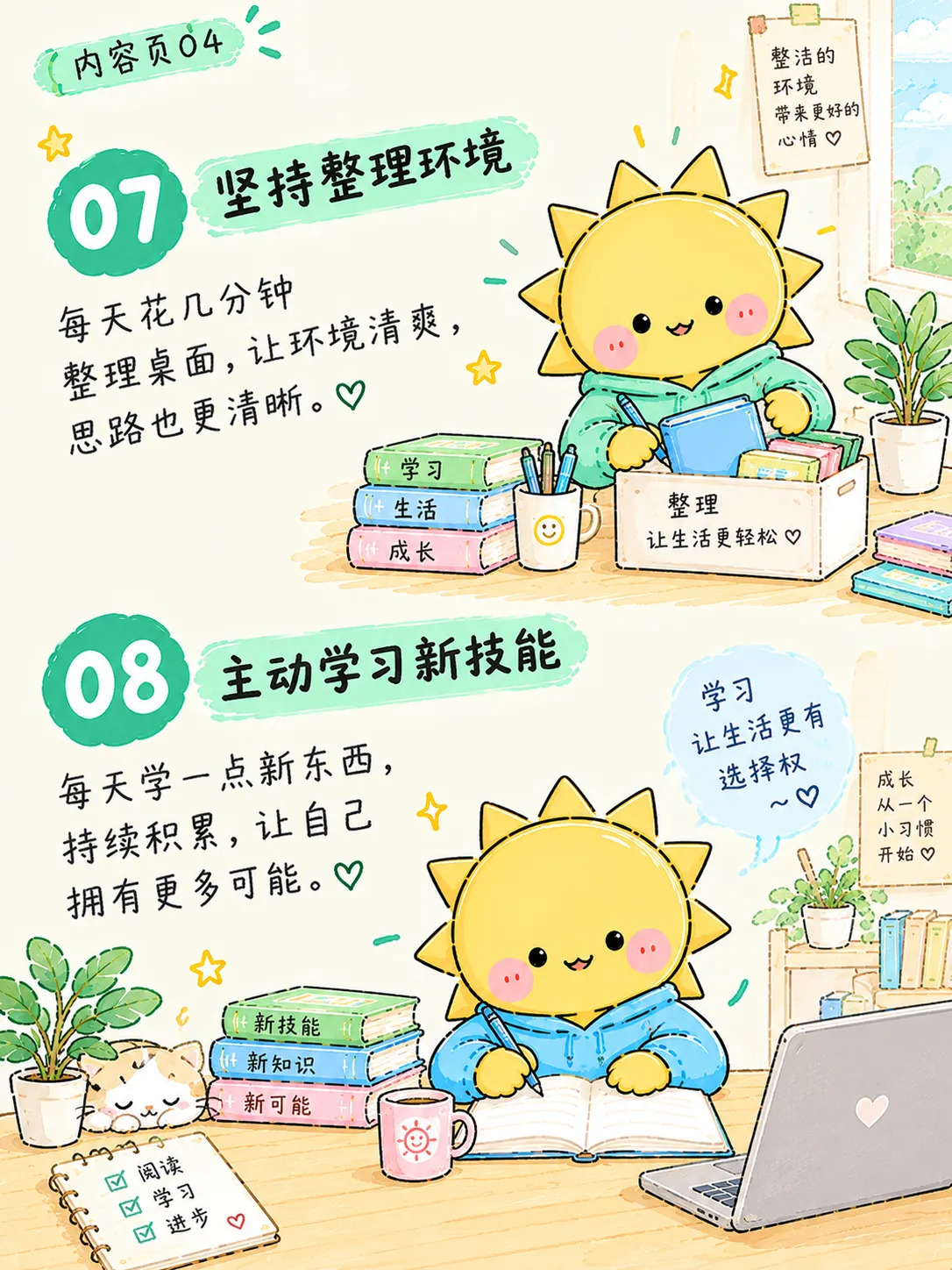 从今天开始,让自己一点点变优秀🌱