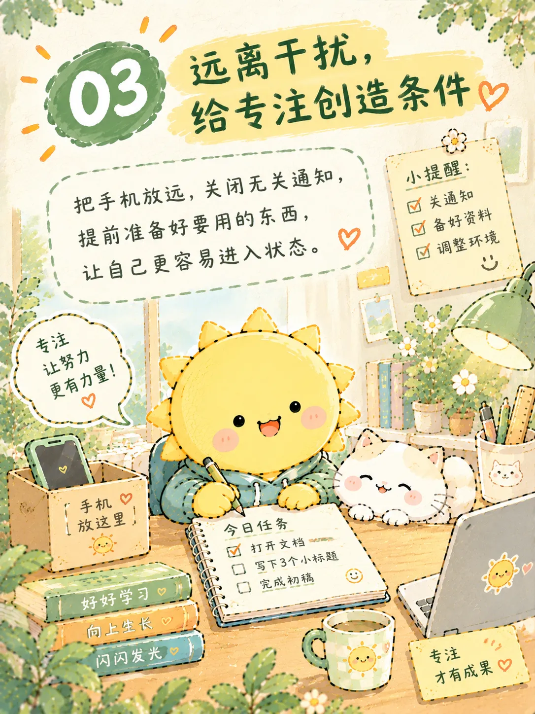 告别拖延的5个行动技巧☀️