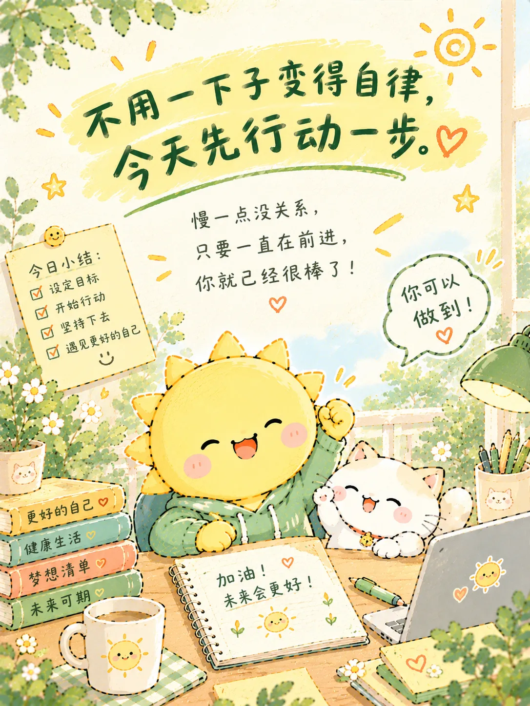 告别拖延的5个行动技巧☀️