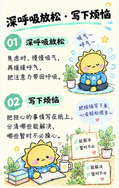 总是焦虑内耗?试试这10个小方法☀️