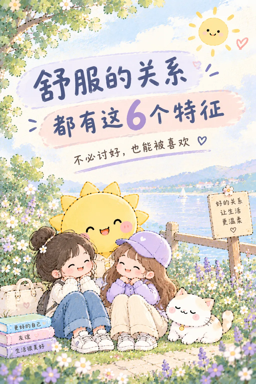 舒服的关系，都有这6个特征🩵