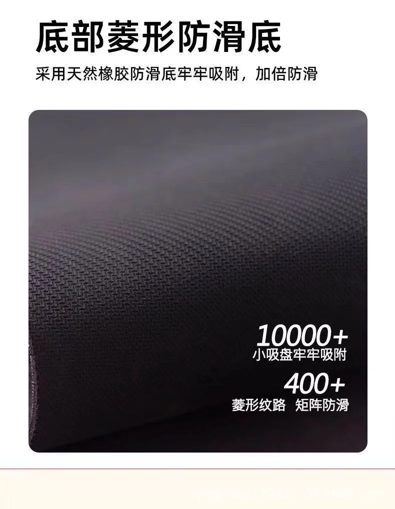 硅藻泥红色春节地垫马年2026入户门垫大门口脚垫吸水防滑硅胶地垫