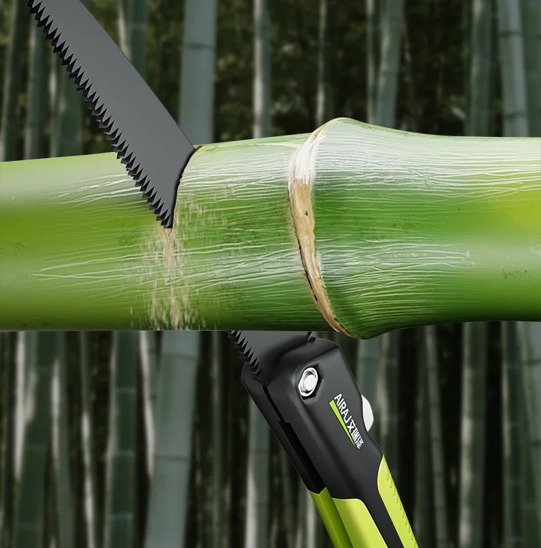 艾瑞泽折叠锯锰钢锯子锋利耐磨便携式木工专用手锯家用跨境代发