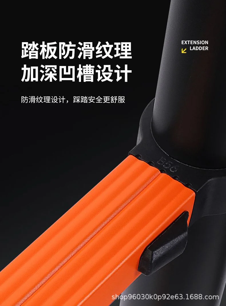 铝合金梯子直梯家用伸缩梯 多功能关节人字梯工程铝梯折叠梯直梯