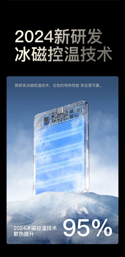 金属超薄MagSafe磁吸充电宝 5000毫安PD20W无线快充小巧移动电源