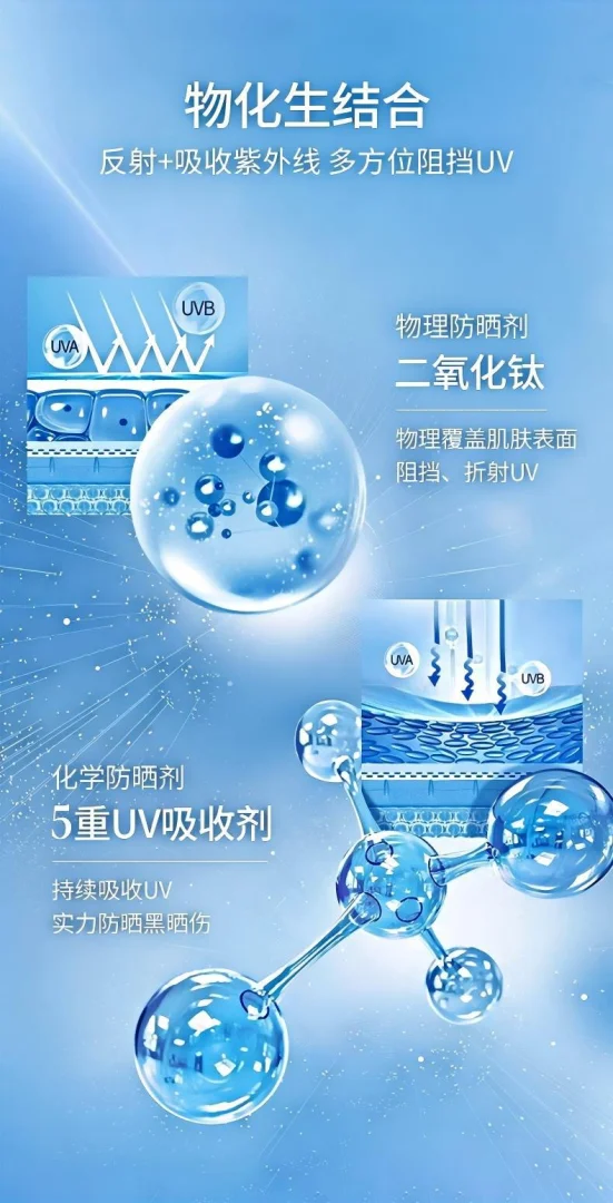 TREECHADA泰国防晒霜美白防紫外线全身通用清爽男女面部夏季面部