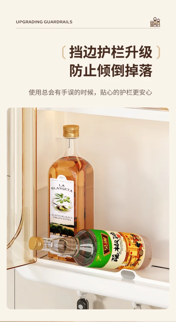 壁挂收纳盒免打孔壁挂浴室防潮收纳柜磁吸防尘储物厨房调料收纳盒